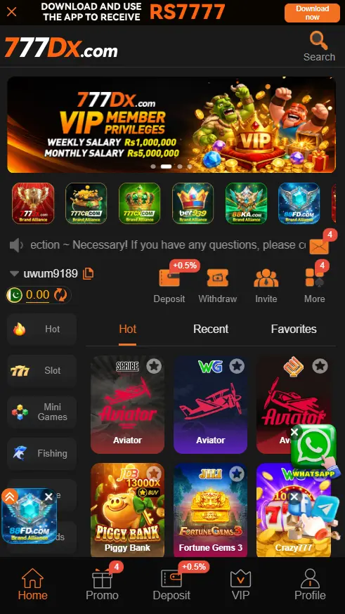 777DX Game

